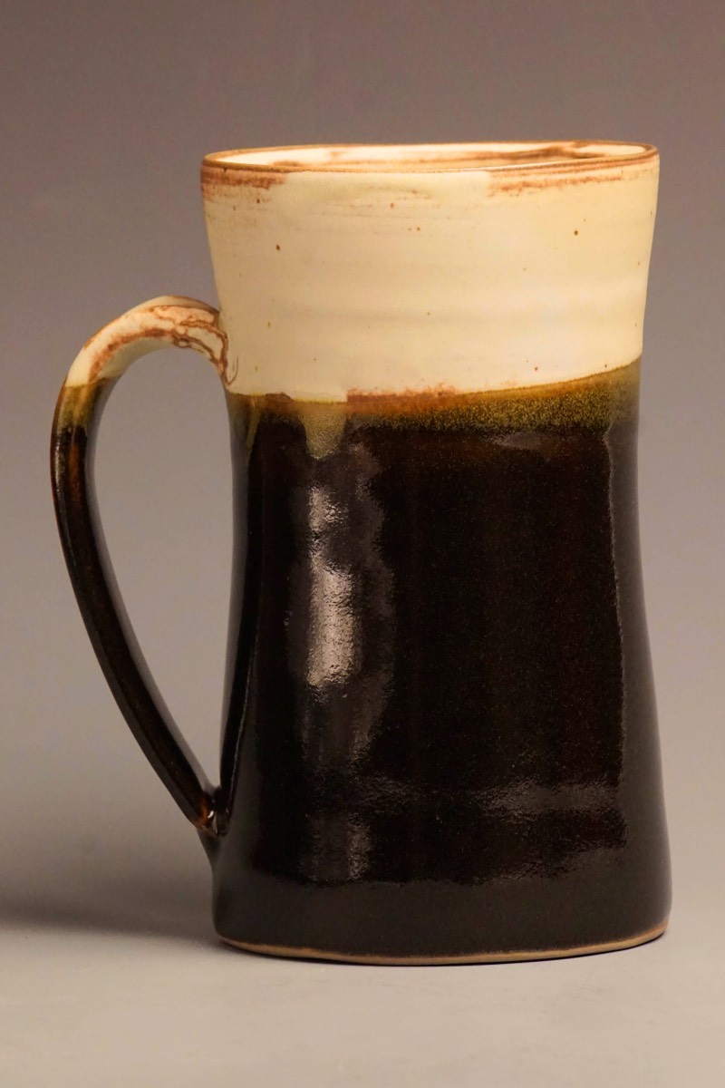 Dark Beer Stein one